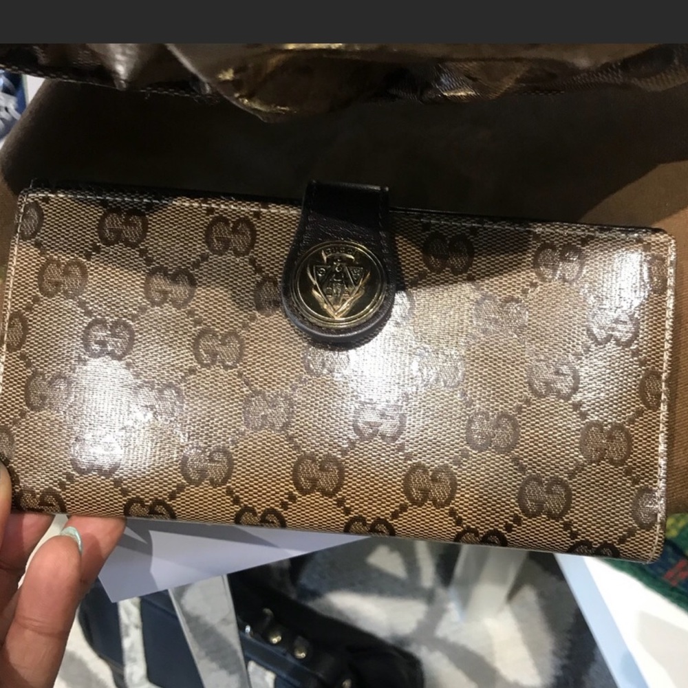 GUCCI GUCCISIMA JOY CRYSTAL WALLET!